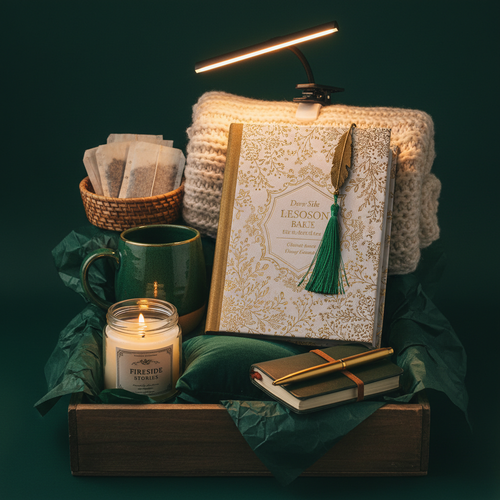 Curated Book Box - Cozy Reading Set